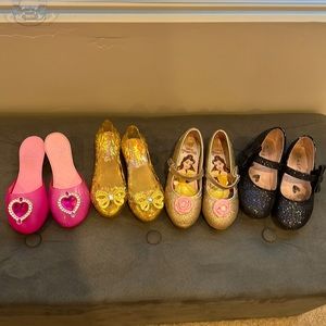 Lot of Disney Princess Shoes!
